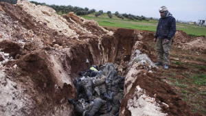 Hallan una fosa común con decenas de cadáveres en Siria y acusan a la milicia kurda de ser responsable