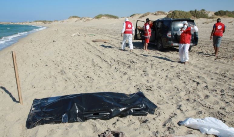 Fallecieron al menos 57 migrantes tras naufragio en las costas de Libia