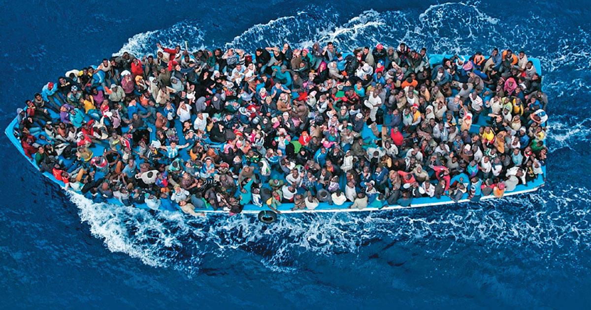 Se duplican decesos de migrantes que tratan de llegar a Europa por mar