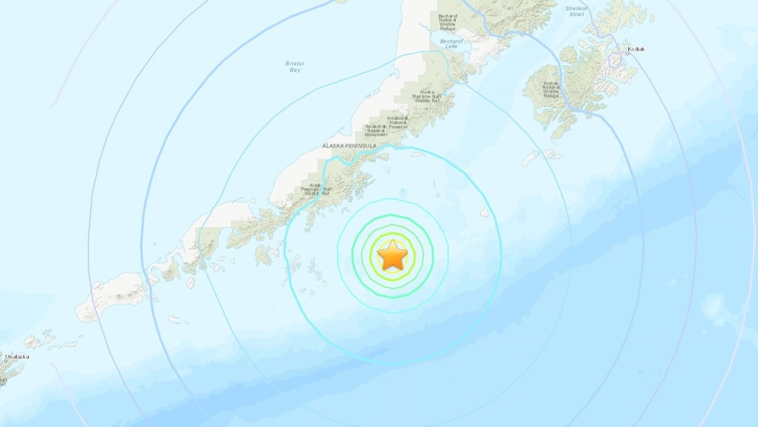 Sismo de magnitud 6,9 cerca de las costas de Alaska