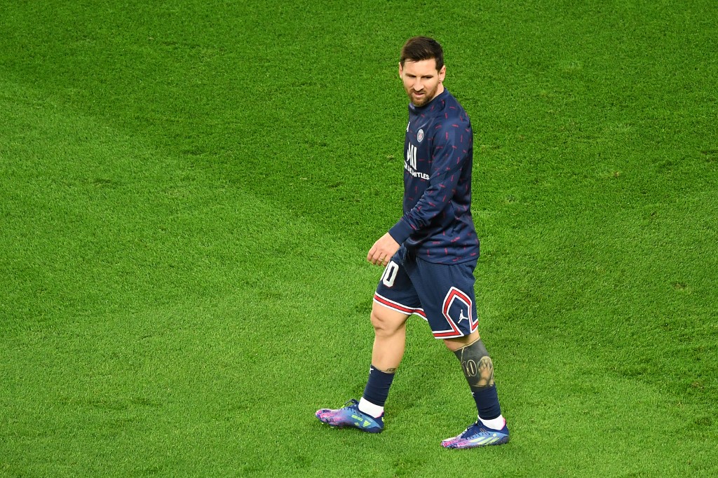 Messi es baja para el partido de PSG contra Leipzig por la Champions