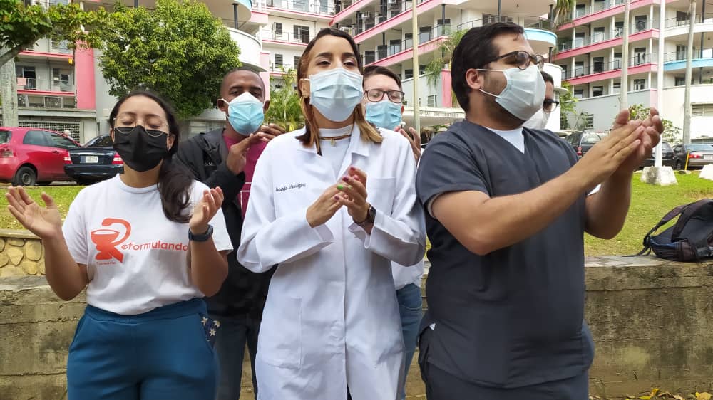 Dirigentes estudiantiles de la UCV exigen plan de vacunación para regresar a clases presenciales
