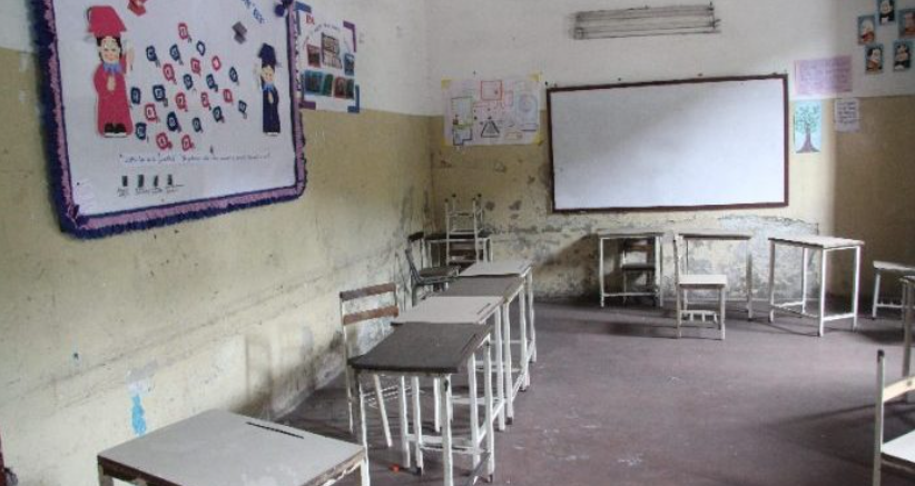 Al menos 87% de las escuelas en Aragua no están en condiciones para reiniciar clases