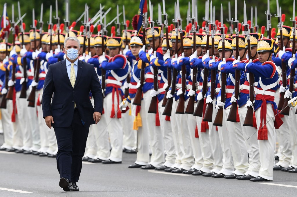 Bolsonaro recibe a Iván Duque en Brasilia con honores de Estado (Imágenes)
