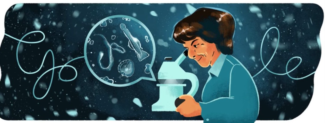 Google homenajeó a la oceanógrafa española Ángeles Alvariño con un “doodle” (Foto)