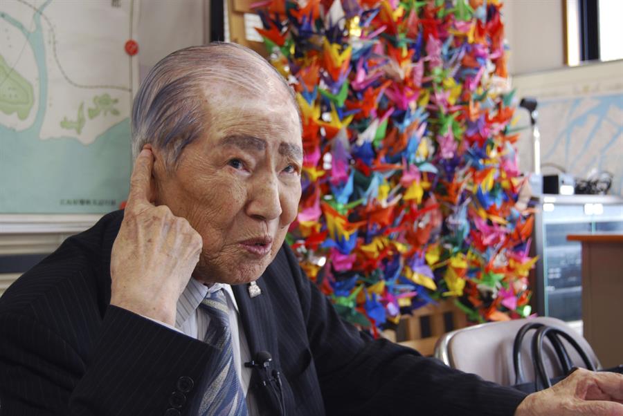 Falleció a los 96 años Sunao Tsuboi, sobreviviente de la bomba atómica de Hiroshima