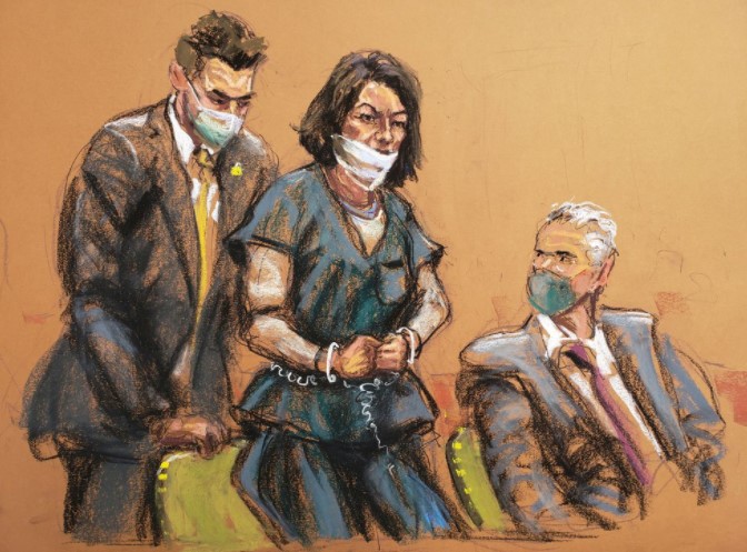 Ghislaine Maxwell, en el banquillo de los acusados por tráfico sexual de menores para Epstein