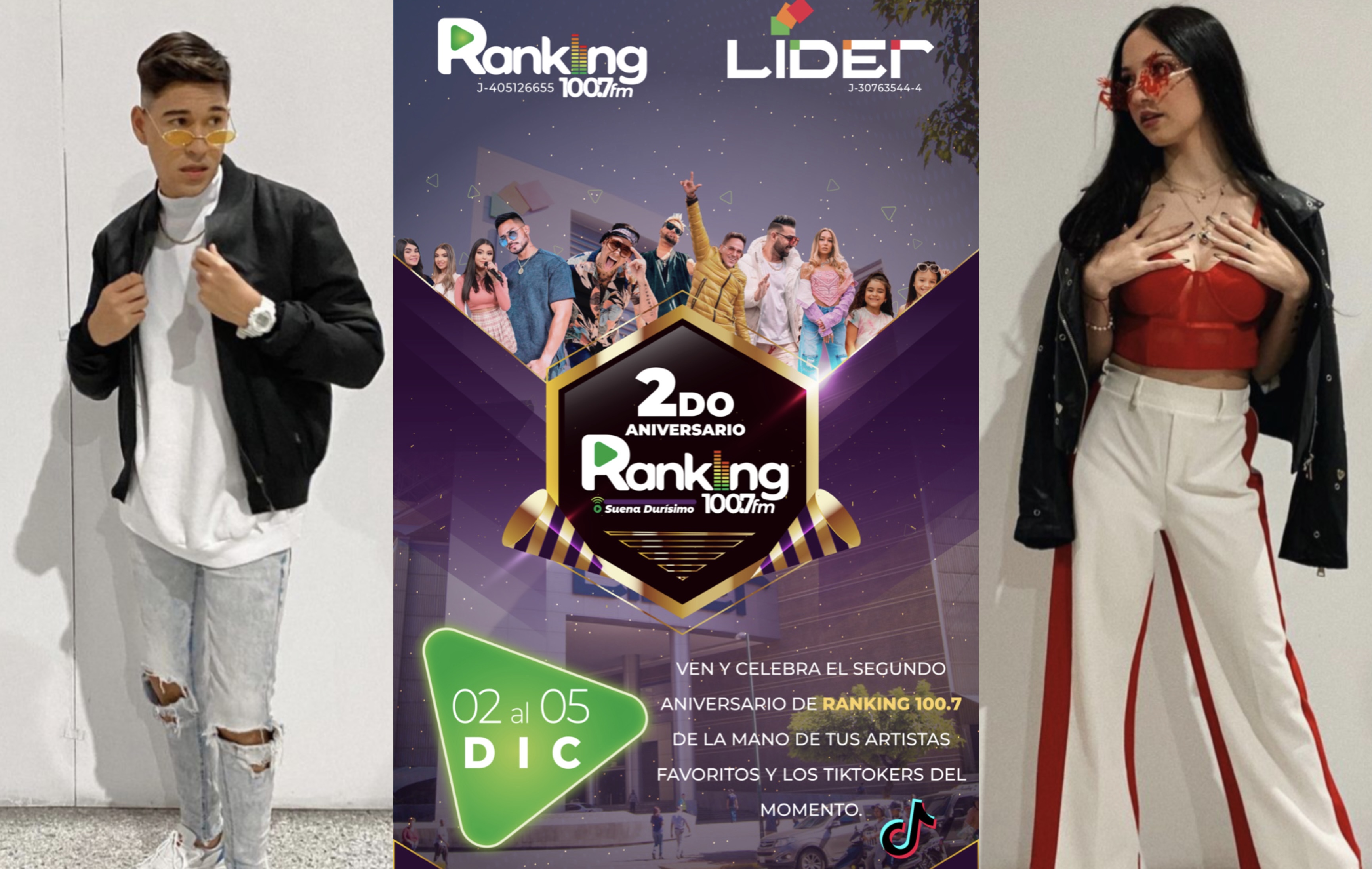 TikTokers venezolanos revelaron la gran estafa detrás del evento de Raking 100.7 FM