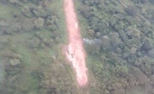 Interceptan narcoavioneta que aterrizó en pista clandestina en Venezuela