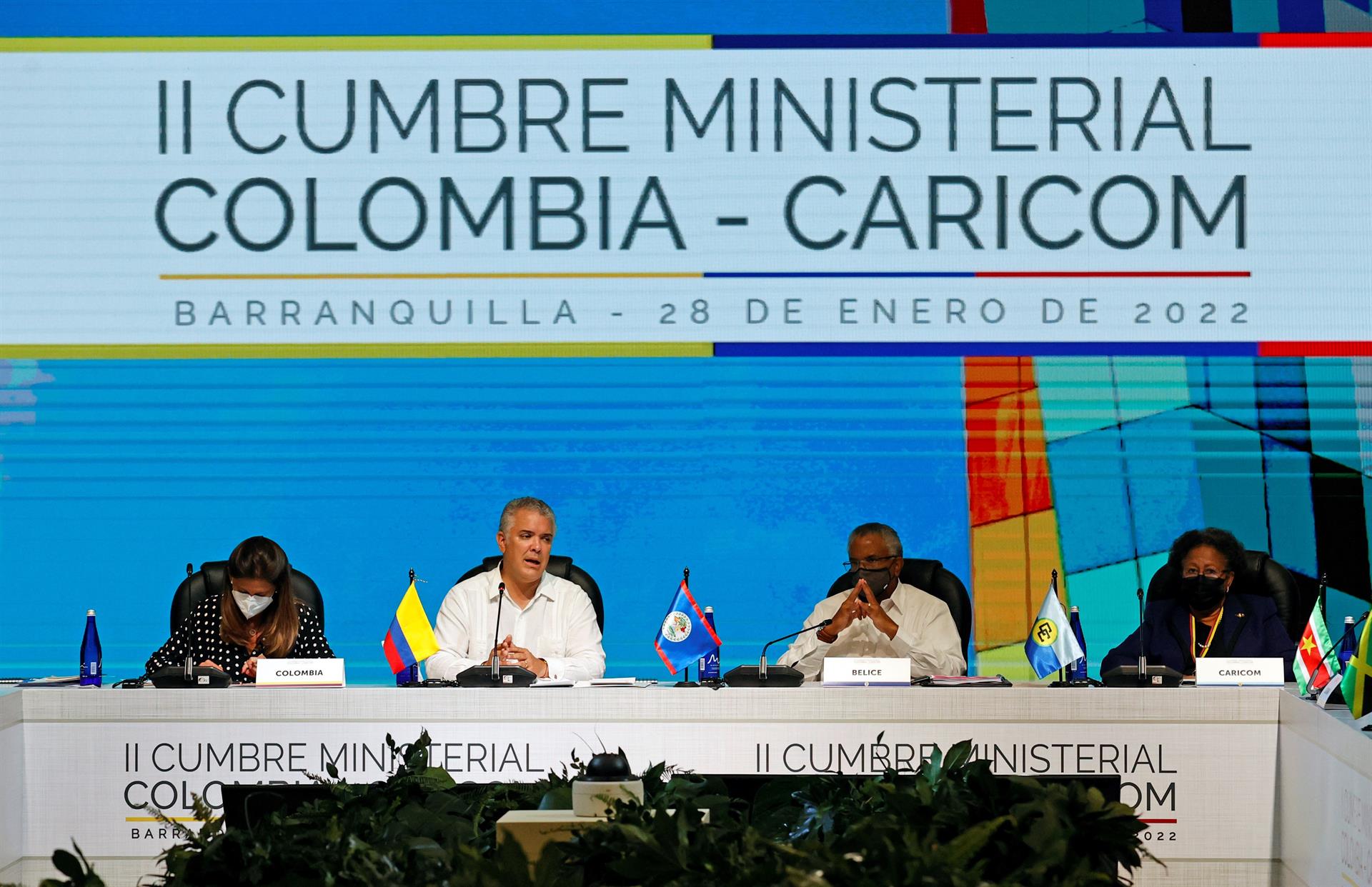 Duque pide a la Caricom hacer la mayor inversión en acción climática