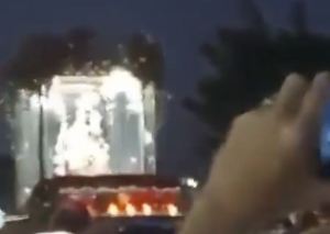 Captaron imagen del beato José Gregorio Hernández en procesión de la Divina Pastora (Videos)