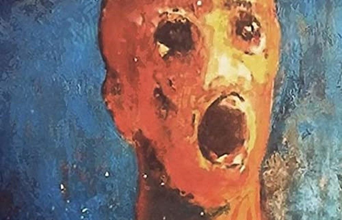 “The Anguished Man”: el diabólico y aterrador cuadro que fue pintado con sangre humana (VIDEO)
