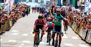 El colombiano Johan Colón ganó la primera etapa de la Vuelta al Táchira