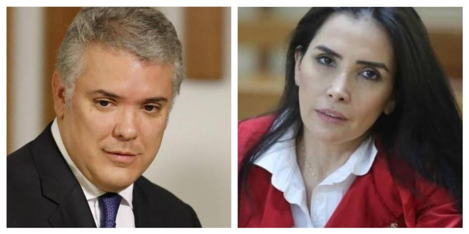 Duque acusó a Maduro de usar el caso de Aída Merlano para obligar a Colombia a reconocer al régimen