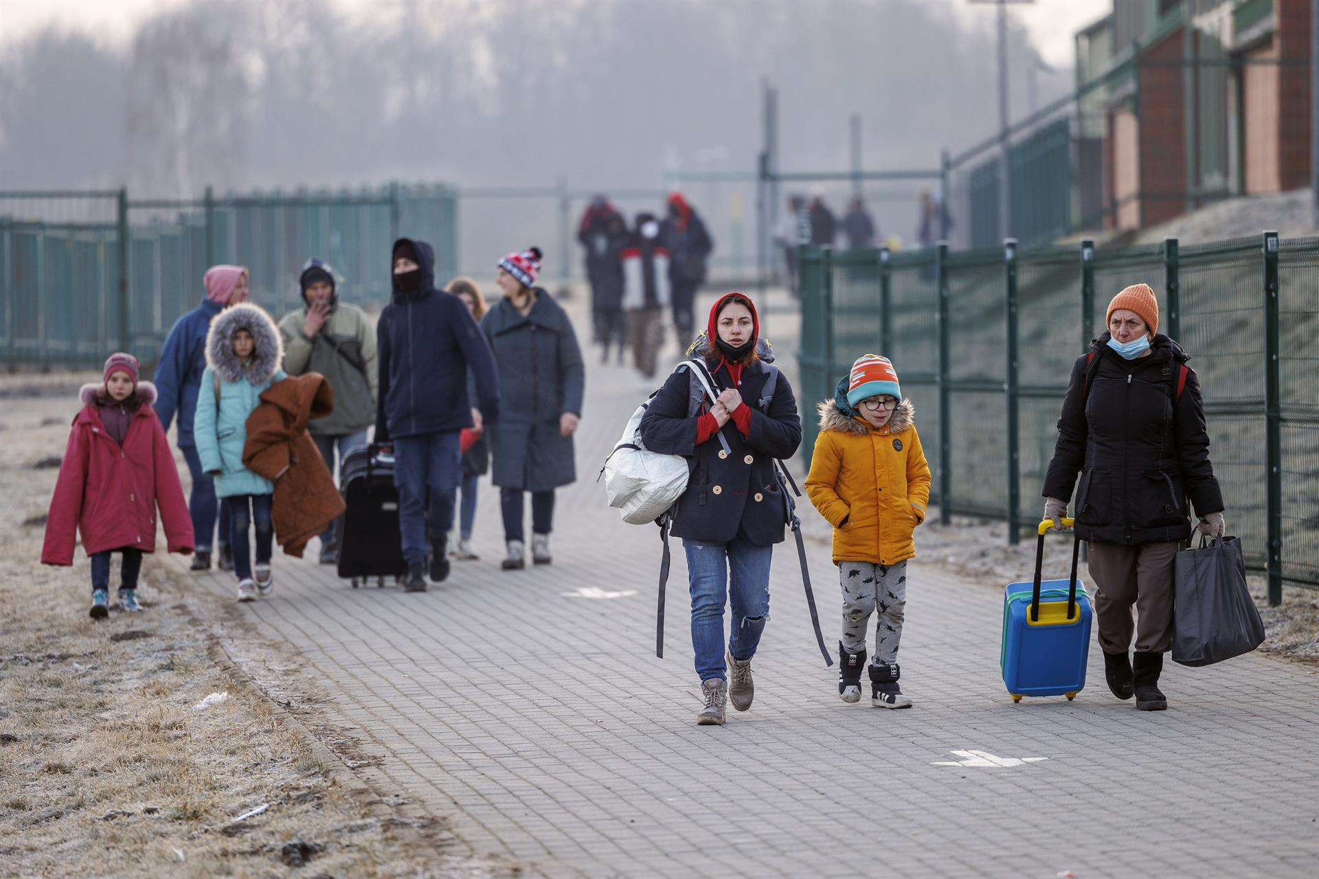 La invasión rusa a Ucrania ha provocado alrededor de 116 mil refugiados