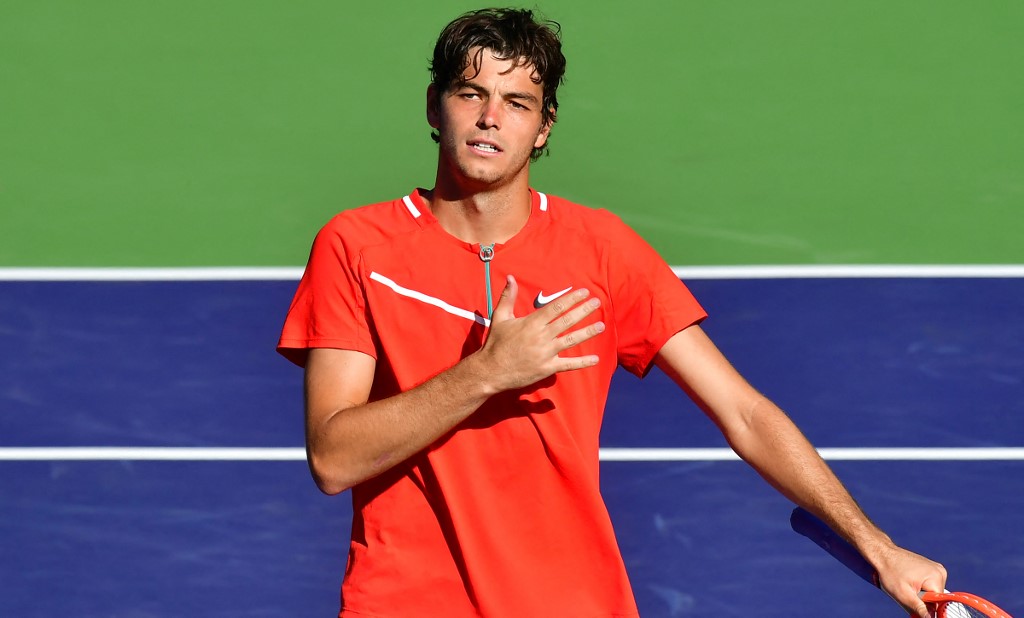 Taylor Fritz completó el cuadro de semifinales tras vencer a Kecmanovic