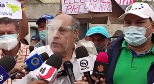 Jubilados en Nueva Esparta protestaron contundentemente por trato inhumano del régimen de Maduro (VIDEOS)