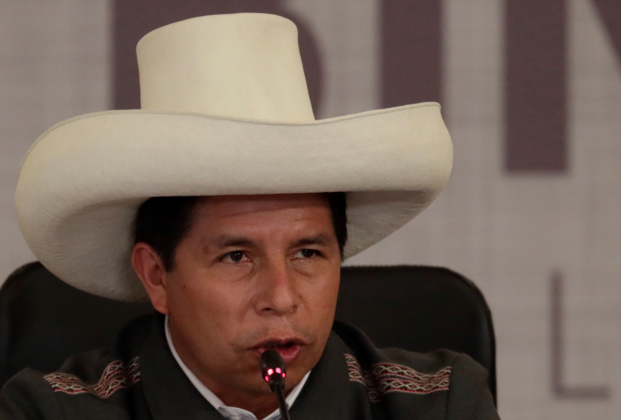 Gremio de periodistas de Perú rechazó ataque de Pedro Castillo a los medios
