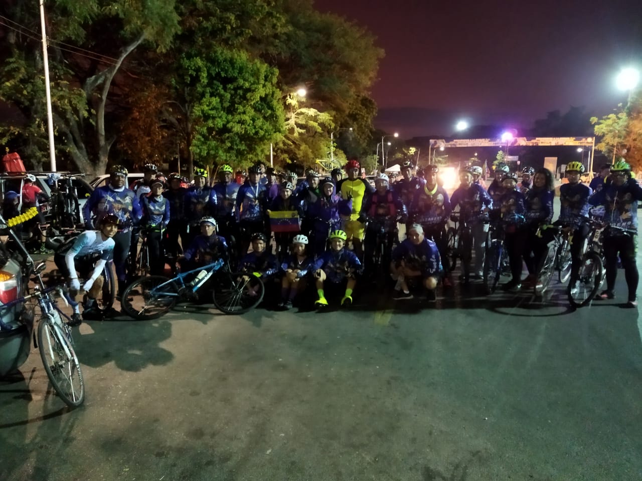 Arrancó peregrinación ciclística “Kilómetros de Fe” rumbo al Nazareno de Achaguas (VIDEOS)
