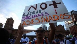 Colombia acumuló 50 líderes sociales asesinados en el primer trimestre de 2022