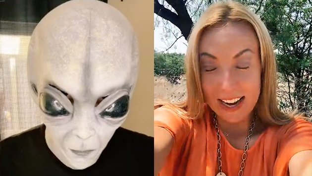 El VIDEO que sacude las redes: Mujer afirma hablar idioma extraterrestre, “soy un portal galáctico”