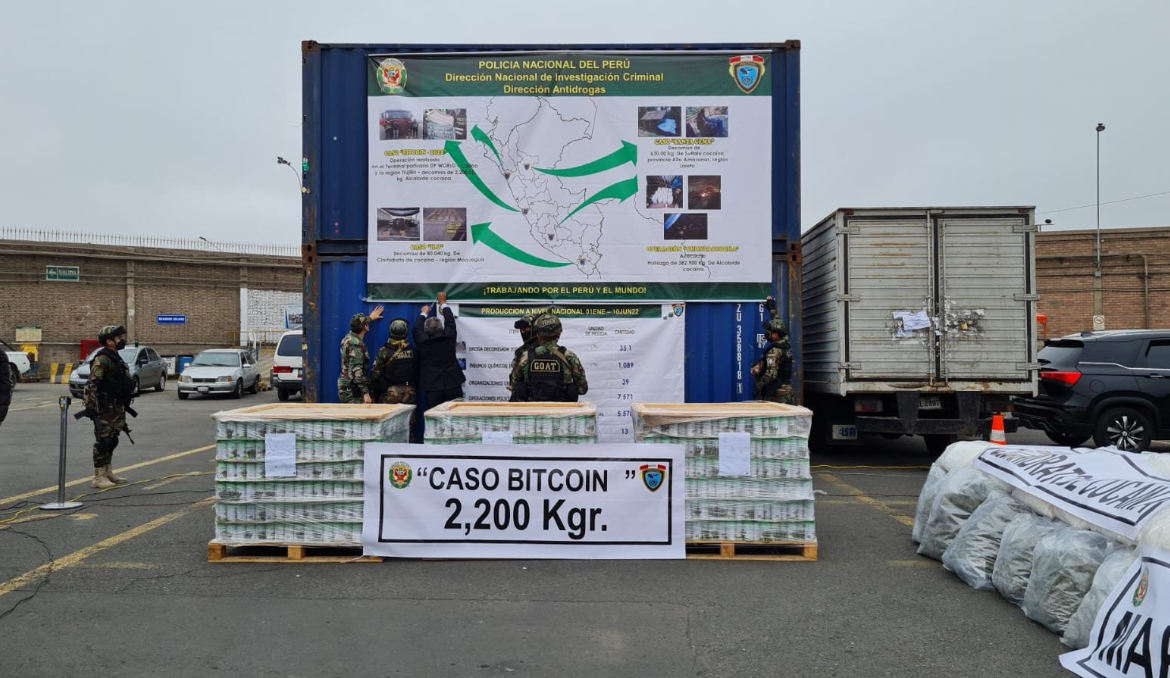 Perú decomisó dos toneladas de cocaína en latas de espárragos que iban a Países Bajos