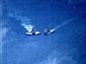 Japón vigila maniobras de nueve barcos chinos y rusos cerca de su territorio