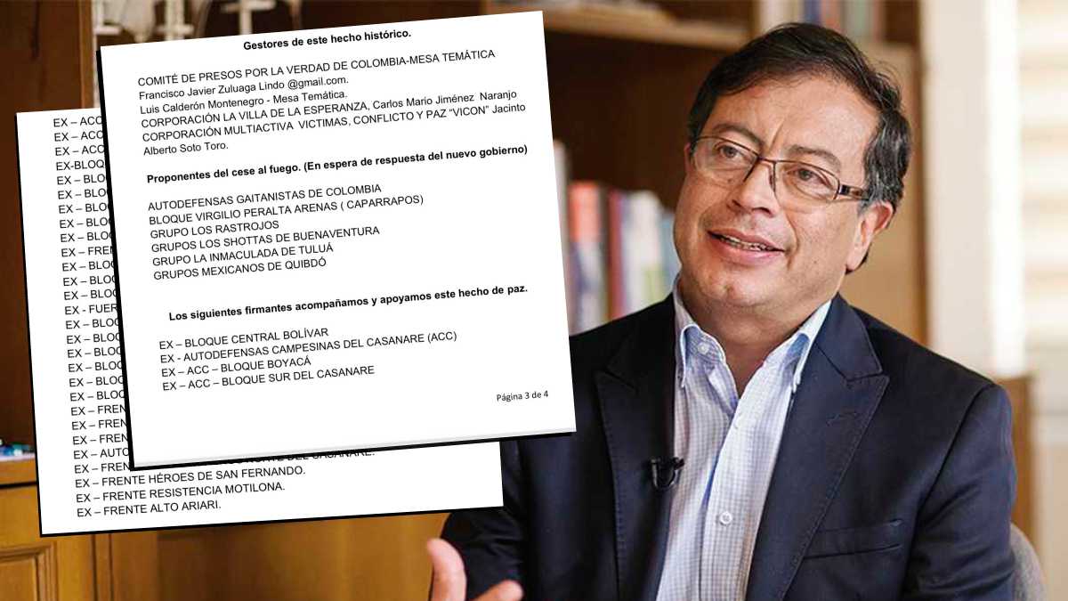 Semana revela cómo el Clan del Golfo y un grupo de exparamilitares quieren dialogar con el gobierno de Gustavo Petro