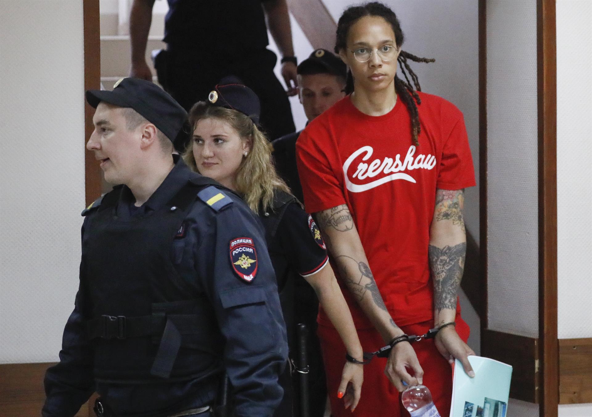 Se reanuda el juicio en Rusia contra la estrella del baloncesto femenino estadounidense Brittney Griner