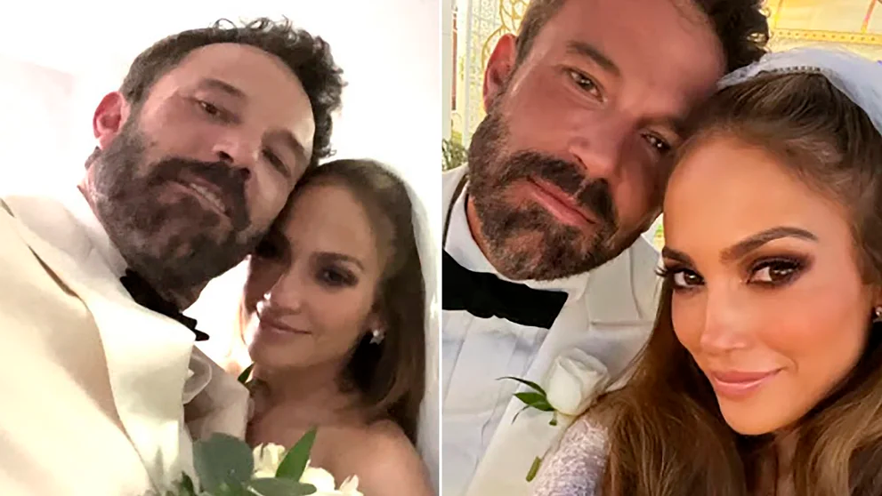 Las primeras IMÁGENES de la boda de Jennifer López y Ben Affleck