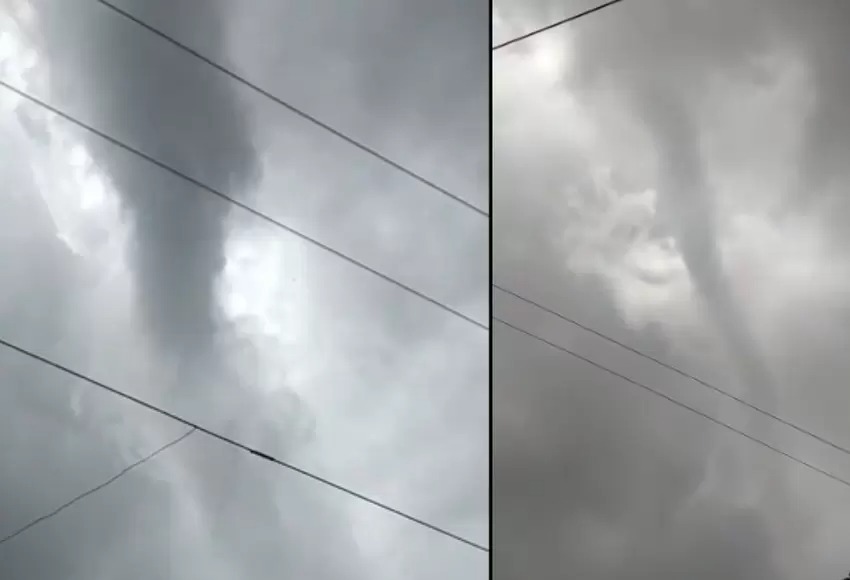Fenómeno inusual: Tornado causó alarma en Barranquilla (VIDEOS)