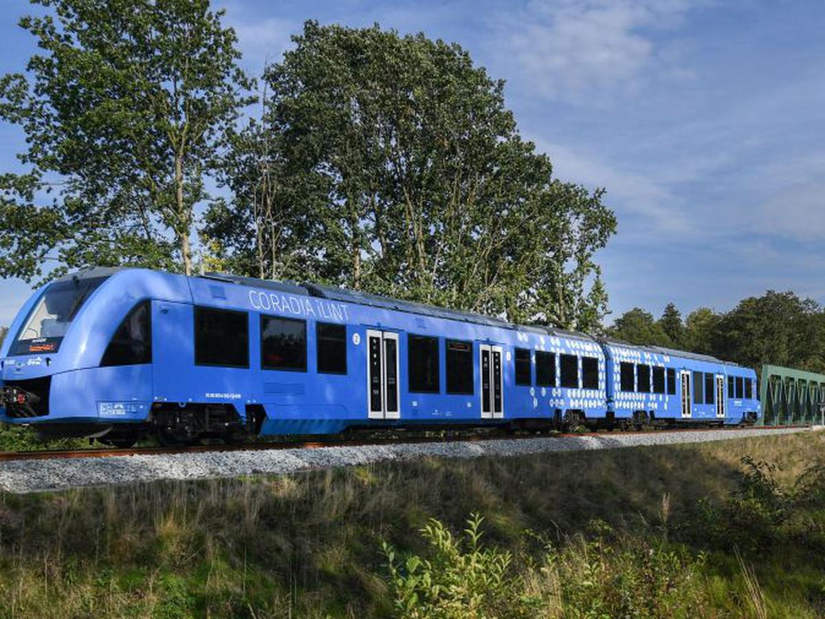 Primer tren en el mundo impulsado con hidrógeno comenzó a circular en Alemania