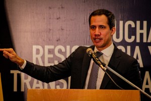 Guaidó: En Venezuela se siguen violando a diario los DDHH