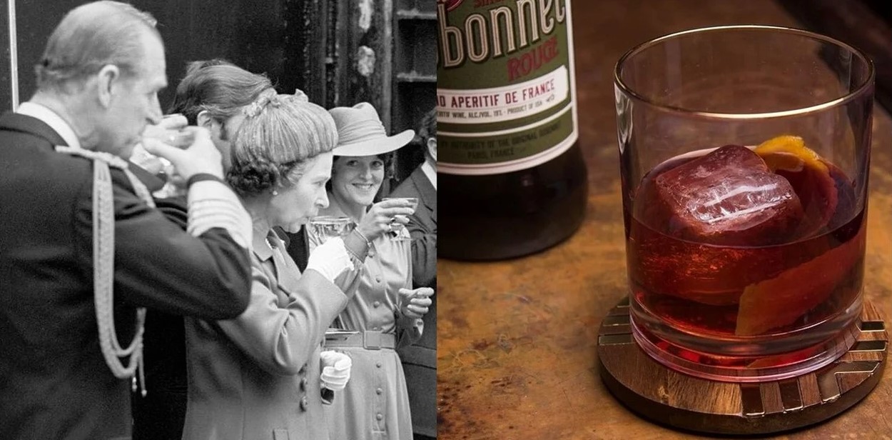 La historia y la receta del coctel que tomaba la reina Isabel II antes de cada comida