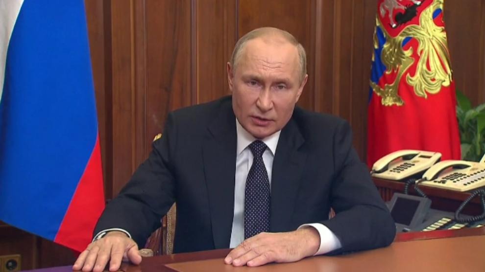 “Ataques de tos” y un “dolor de pecho” obligaron a Putin a regrabar su discurso 13 horas más tarde de lo previsto
