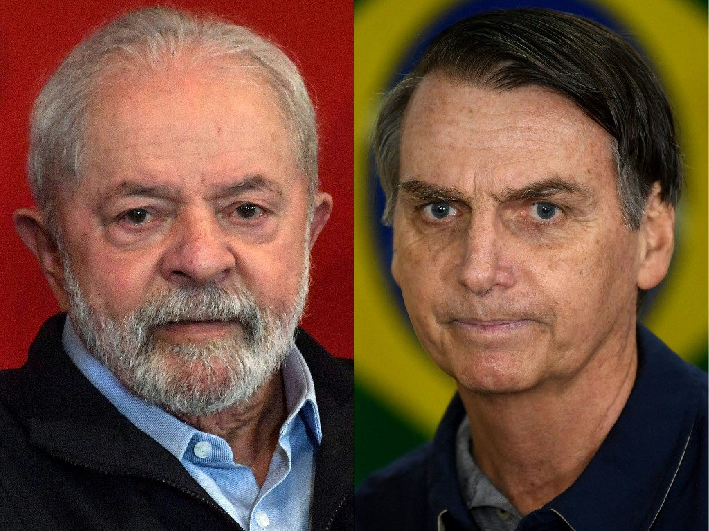 Lula y Bolsonaro, en una “guerra religiosa” por la presidencia de Brasil