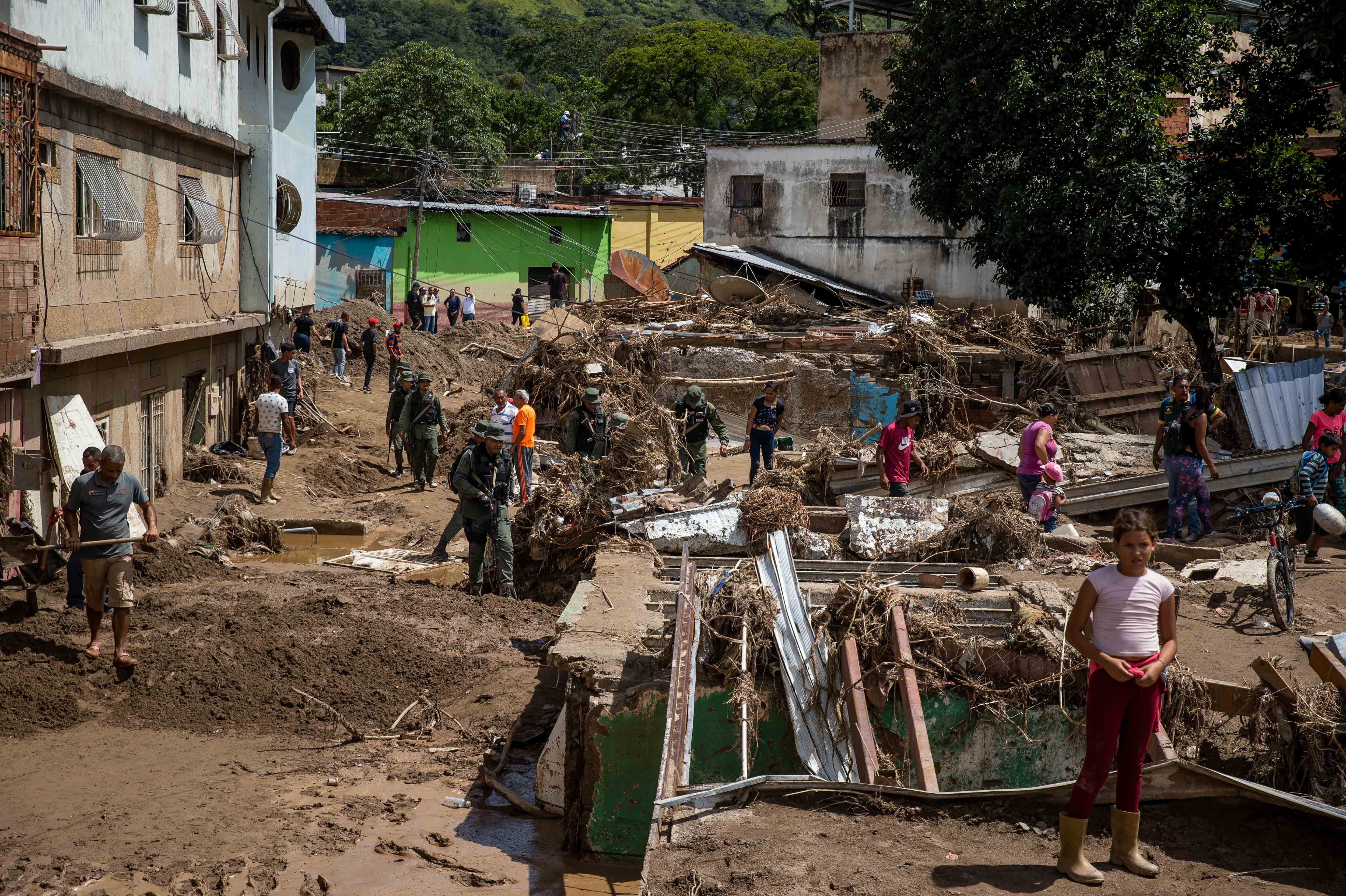 Se extendió el luto en Las Tejerías: autoridades confirmaron 50 fallecidos