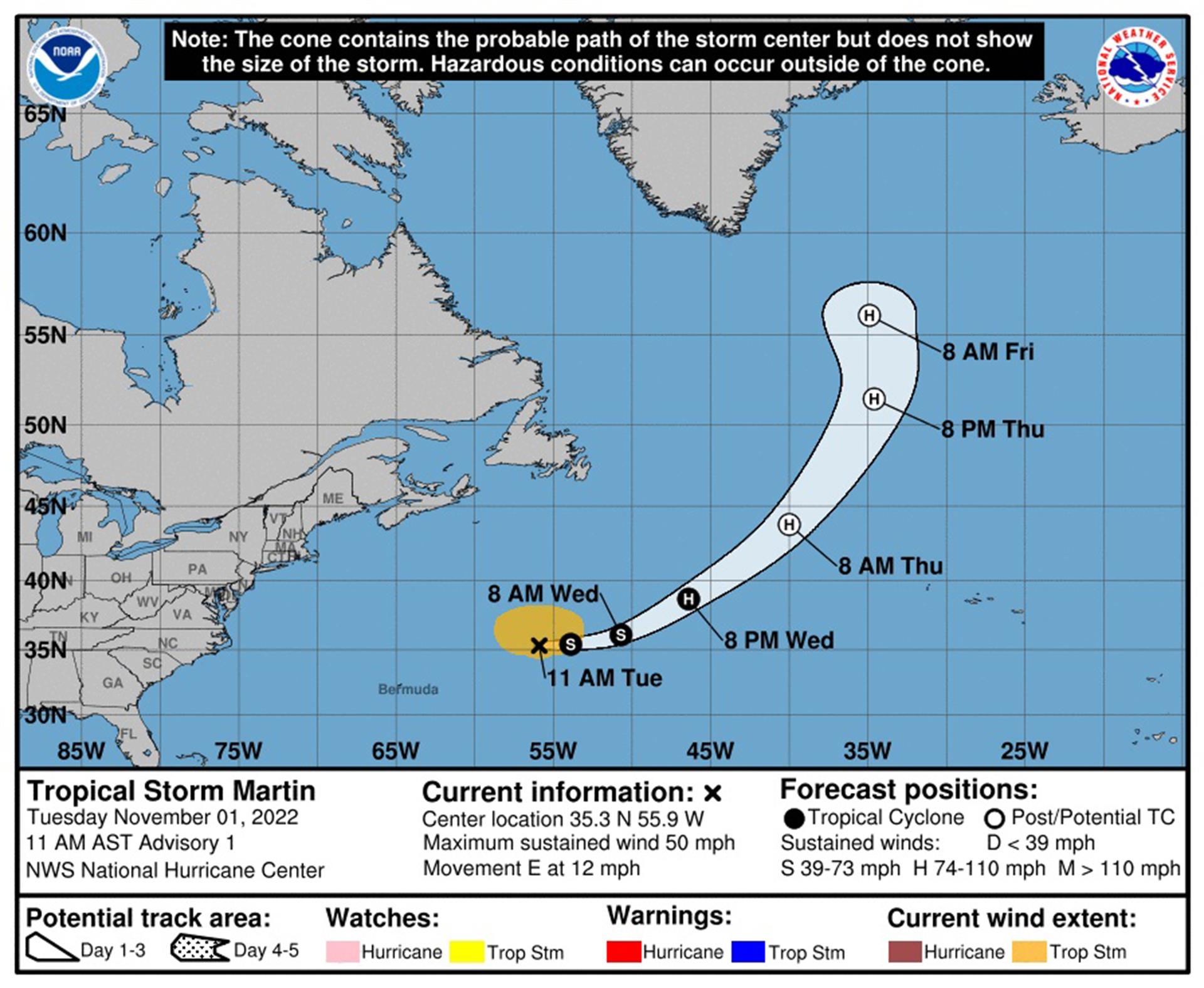 Lisa se hace huracán camino de Belice
