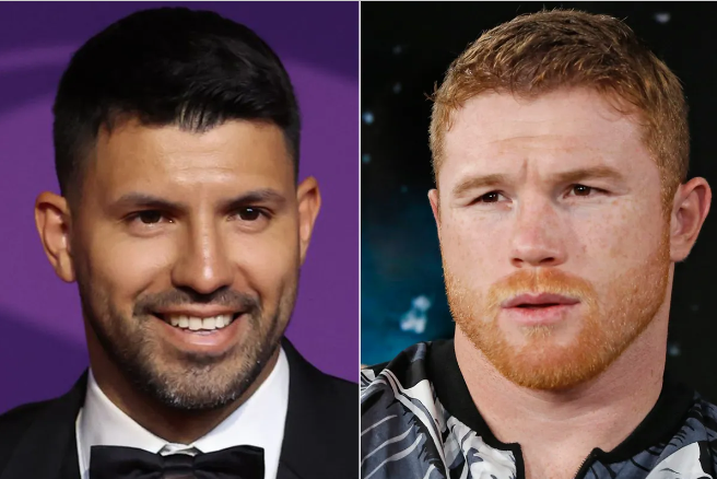 El Kun Agüero le respondió al Canelo Álvarez y defendió a Lionel Messi