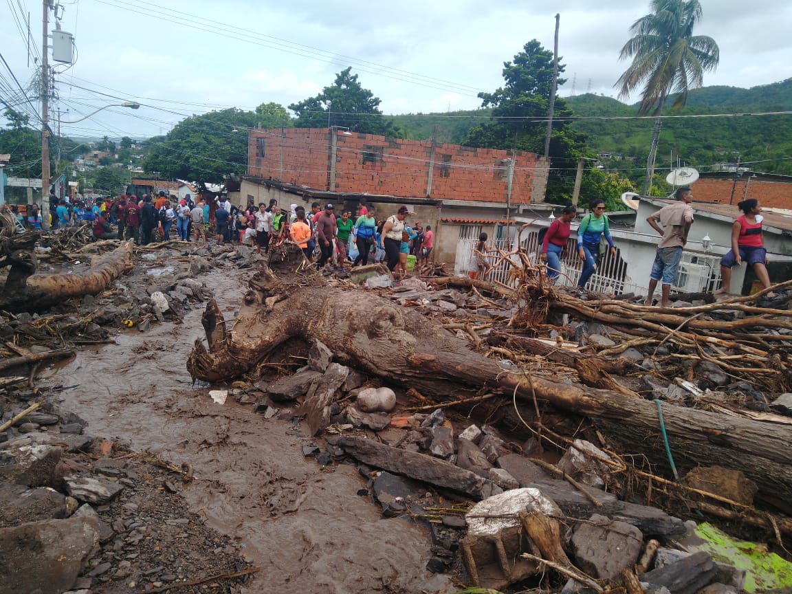 Suben a siete los muertos por las fuertes lluvias en Anzoátegui