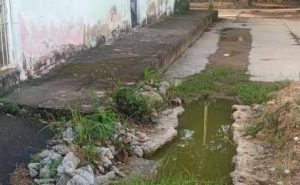 Por desidia de Hidrocentro en Carabobo, Canoabo tienen una piscina en plena vía pública