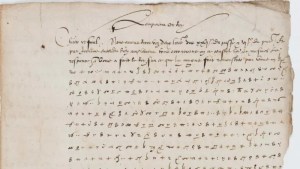 Qué dice la carta del emperador Carlos V que logró ser descifrada 500 años después