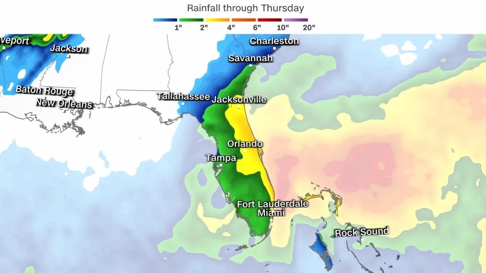 Una tempestad podría afectar el día de las elecciones en Florida