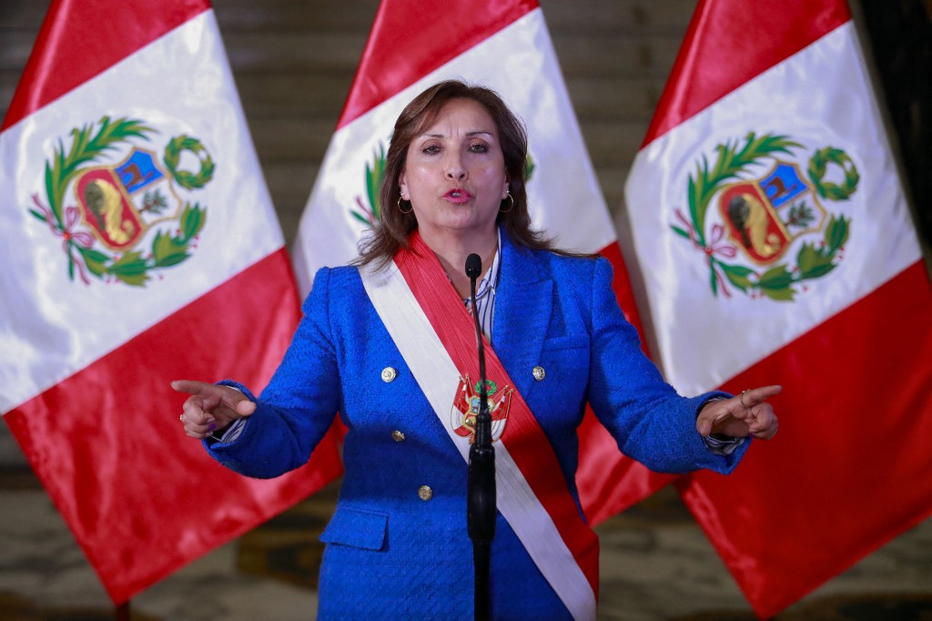 Consejo de Estado respalda a Boluarte y pide “restablecer orden” en Perú
