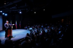 Cortaron la energía eléctrica donde Guaidó presentaba balance de su gestión (VIDEO)