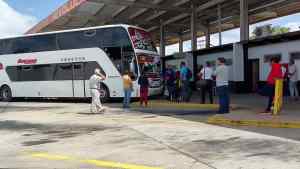 Retorno de pasajeros aumenta movilización en el principal terminal del sur de Anzoátegui