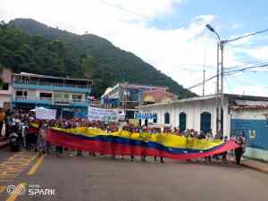 “¿Quién le quita el hambre a nuestros hijos”: Maestros de municipios fronterizos del Táchira se unieron a la protesta nacional