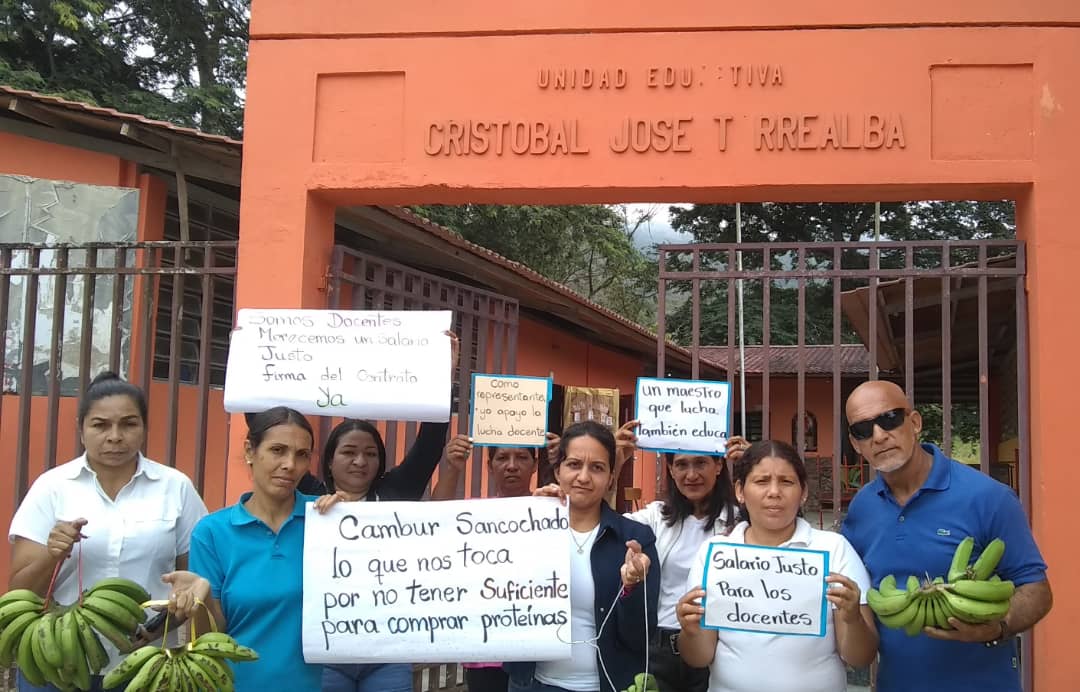 Representantes se restean con los maestros y no mandan a sus chamos a clases en el occidente de Carabobo