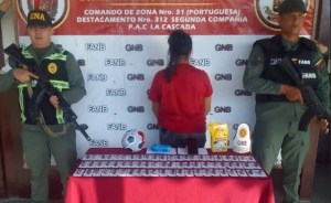 La “10” de Portuguesa: Transportaba cocaína dentro de un balón de fútbol para unos pases locos