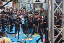 En IMÁGENES: Chavistas violentos sacaron por la fuerza a Nacho de un show gratuito en San Agustín